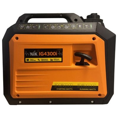 Генератор інверторний NIK IG 4300і 3,8 кВт