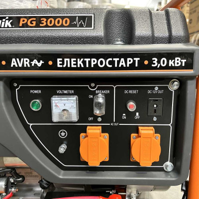Генератор бензиновий NIK 3,0 кВт PG3000