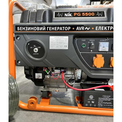 Генератор бензиновий NIK 5,5 кВт PG5500