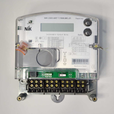 Лічильник електроенергії НІК 2300 ARTT 2800.МС.12  5-10А 400В + PLC модуль 